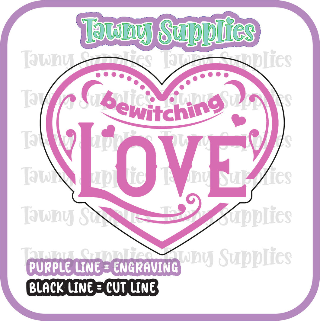 Bewitching Heart -Blank sale