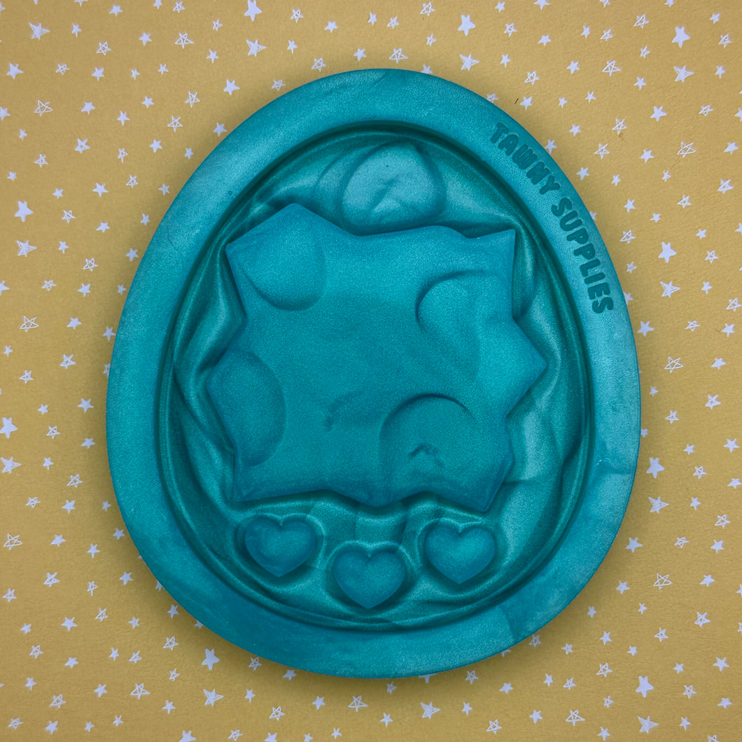 Tamagotchi Hearts Mirror Mould B-Grade